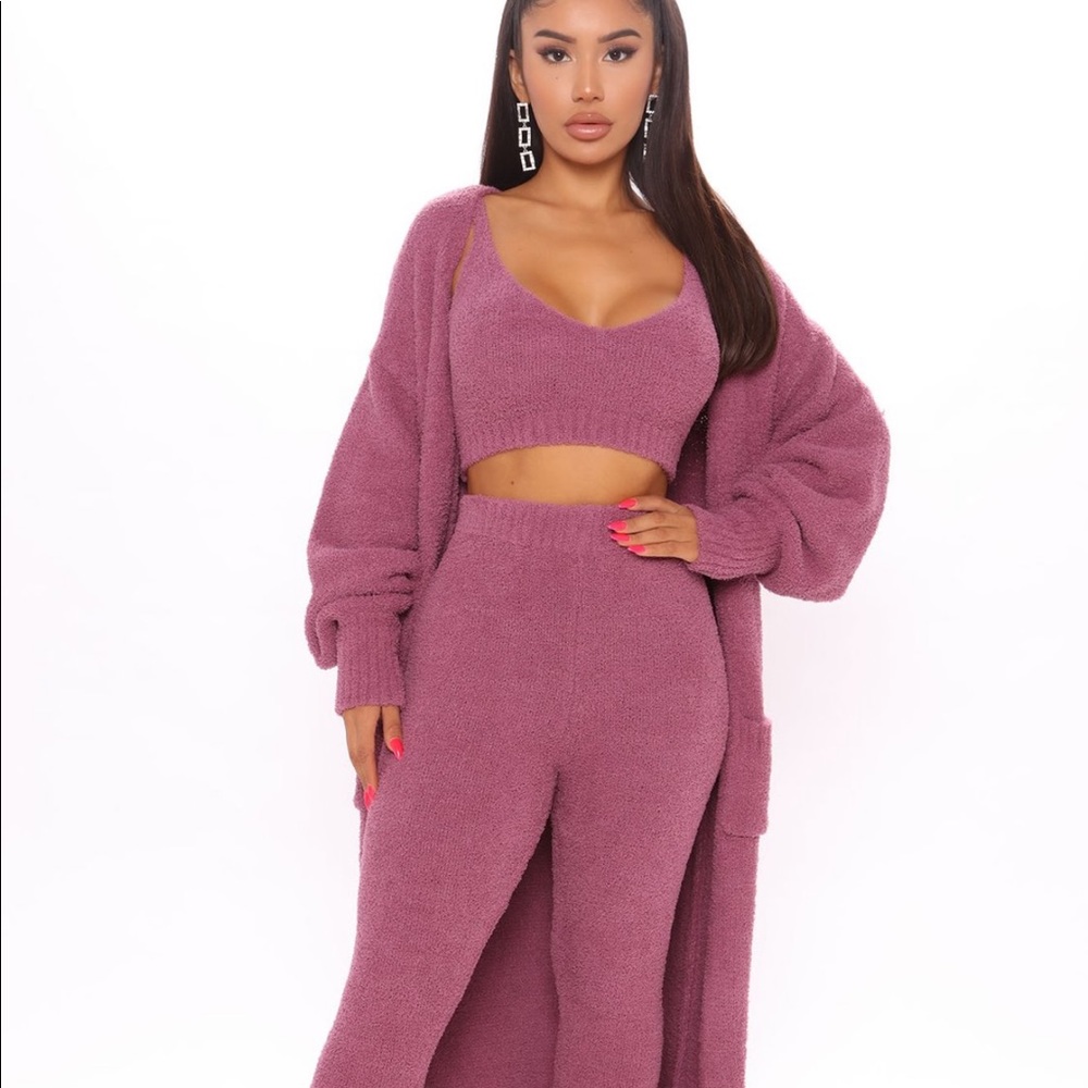3pc legging set fashion nova